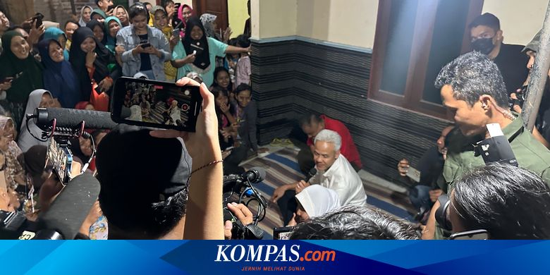 Ganjar Menginap di Rumah Guru Honorer di Tegal, Disambut dan Dijamu Warga