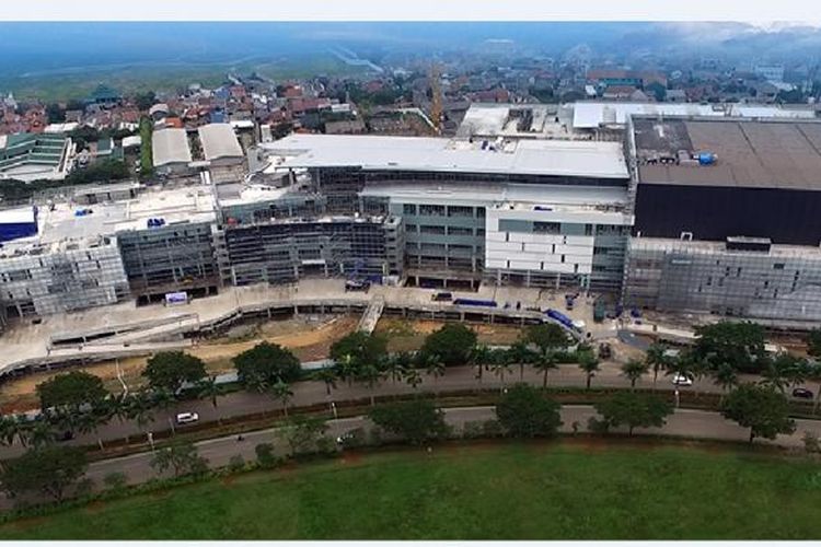 Pembangunan Aeon Mall di komplek Jakarta Garden City, Cakung, Jakarta Timur, sudah memasuki tahap akhir dengan target operasional pada Oktober 2017 mendatang. 