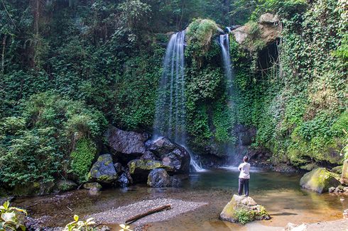 Grenjengan Kembar, Air Terjun Ganda yang Tersembunyi di Lereng Merbabu