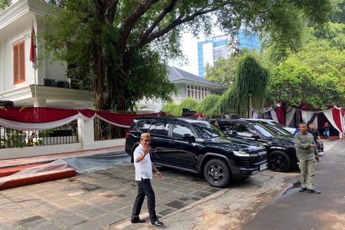 Menteri Investasi Bahlil Ikut Iring-iringan Prabowo-Gibran ke KPU