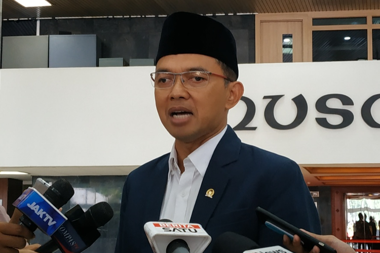 Anggota Dewan Syuro PKB Maman Imanulhaq di Kompleks Parlemen, Senayan, Jakarta, Jum'at (11/10/2019).