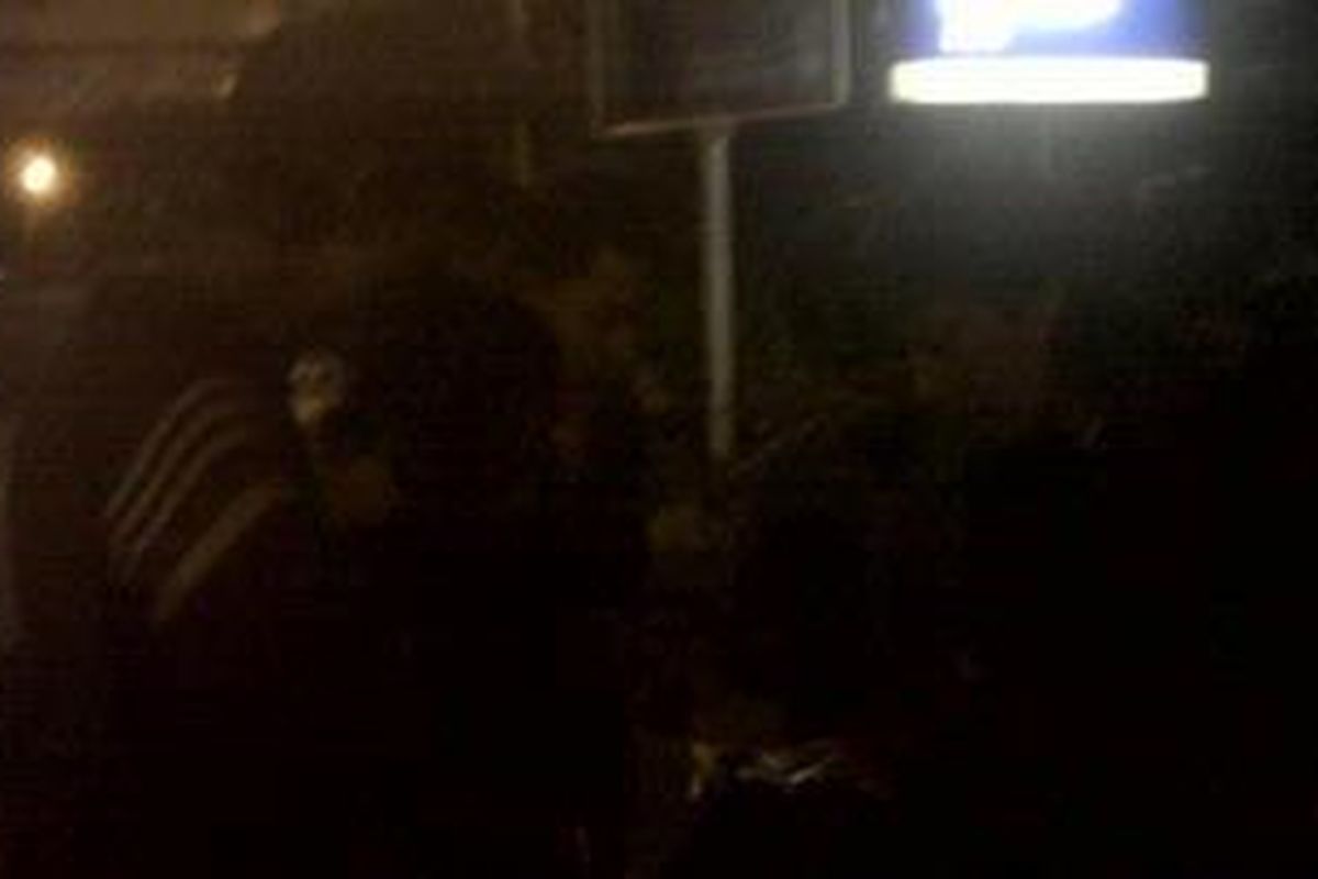 Selongsong peluru yang ditemukan di lokasi aksi Universitas Nomensen dan USU Medan