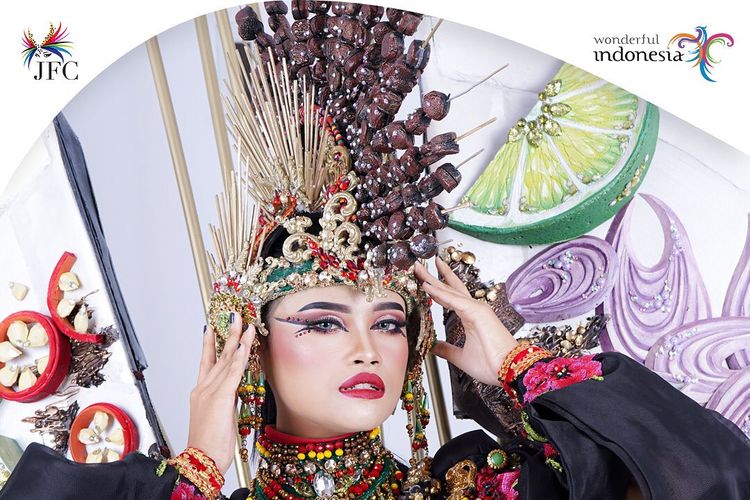 Jember Fashion Carnaval 2022 defile Madurese.