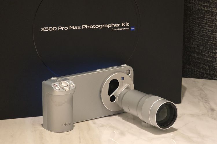 Unboxing Vivo X500 Pro Max Photographer Kit, Lengkap Ada Dua Lensa ZEISS