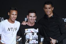 Neymar Tak Miliki Kualitas seperti Messi dan Ronaldo