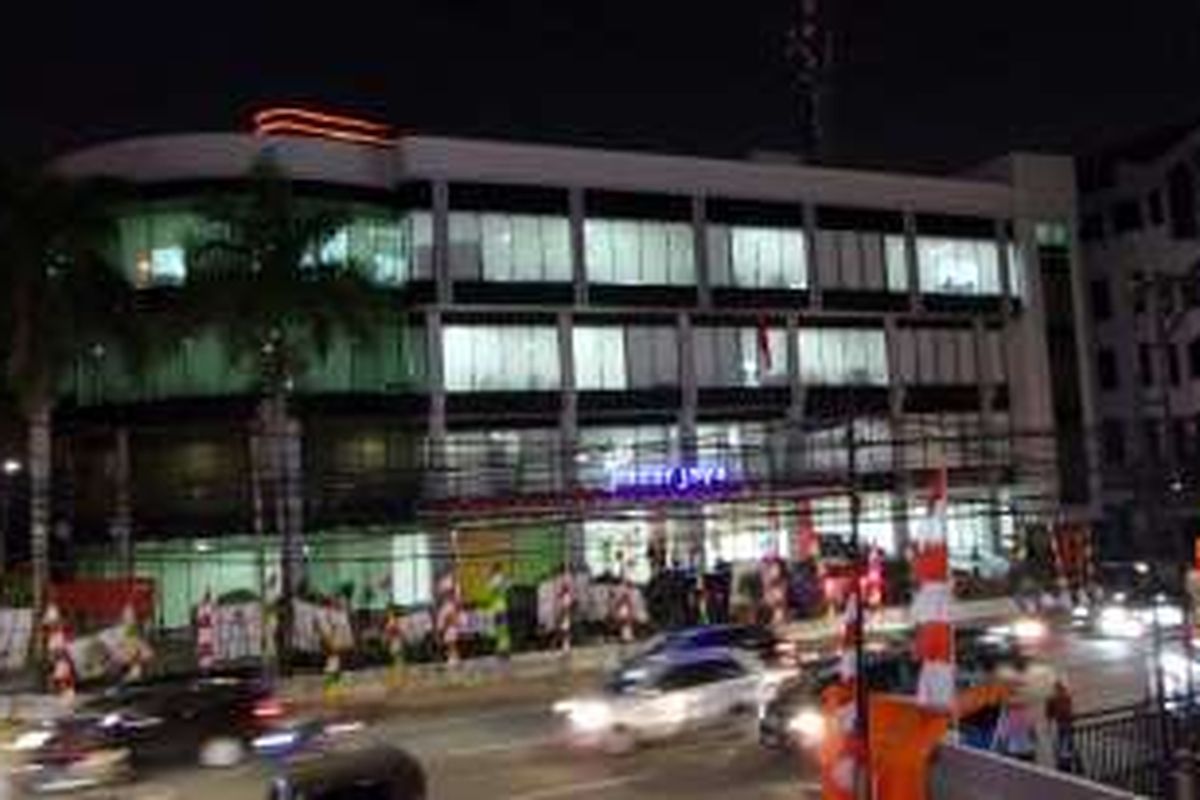Gedung baru PD Pasar Jaya di Jalan Cikini Raya, Menteng, Jakarta Pusat. 