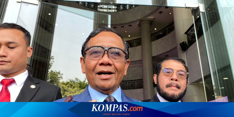 Mahfud MD Belum Mau Spekulasi Mentan Syahrul "Kabur" dari KPK