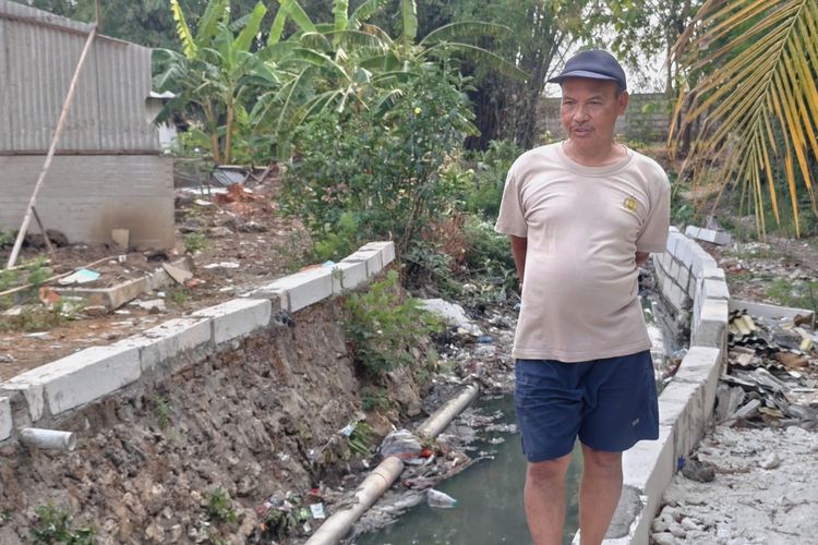 Sungai di Bangkalan Tak Dikeruk Belasan Tahun, Warga Sawahan Langganan Banjir