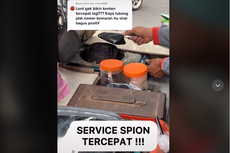 Viral Video Servis Cepat Spion Motor, Cuma Hitungan Detik