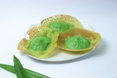 Resep Kue Ape Pandan Khas Betawi, Cetak di Teflon