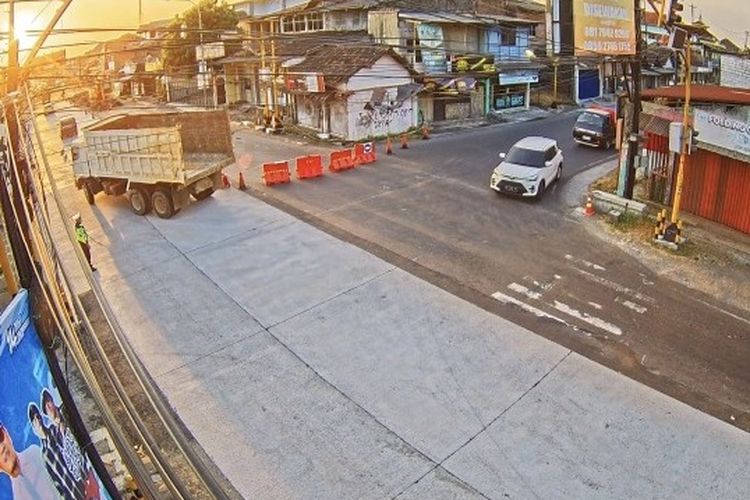 Perbaikan Jalan Dilanjutkan, Simpang Tiga Piyungan Bantul Kembali Diberlakukan Buka Tutup