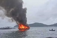 Bawa 20 Drum Minyak, Kapal Pengangkut BBM Terbakar di Laut Banda