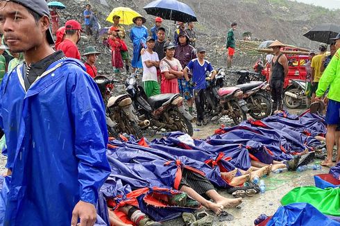 Impian Para Penambang Batu Giok Myanmar yang Lenyap karena Longsor