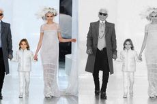 Bocah 7 Tahun Ini Jadi Model Andalan Rumah Mode Chanel