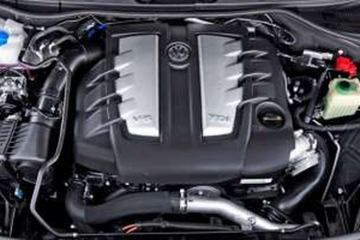 Mesin diesel V6 3.0L TDI.