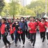 Indonesia Vs Vietnam: Suporter Berlarian, Presiden Jokowi Tiba di GBK Setelah Kickoff