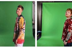 Pajang Foto Bersama Ed Sheeran, Justin Bieber Tulis Angka 10 yang Misterius