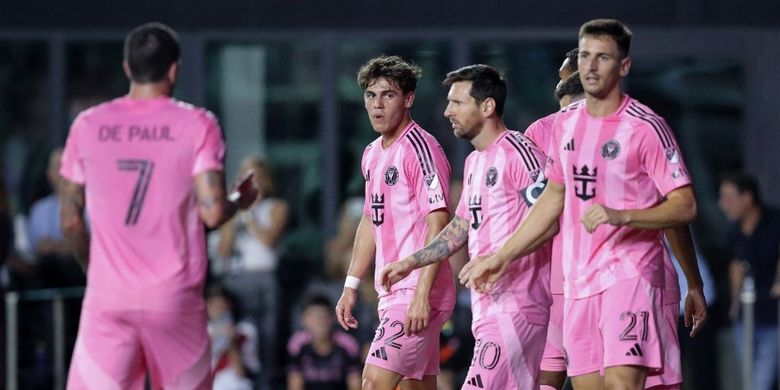 Hasil Inter Miami Vs New York City FC 5-1, Lionel Messi Absen Cetak Gol