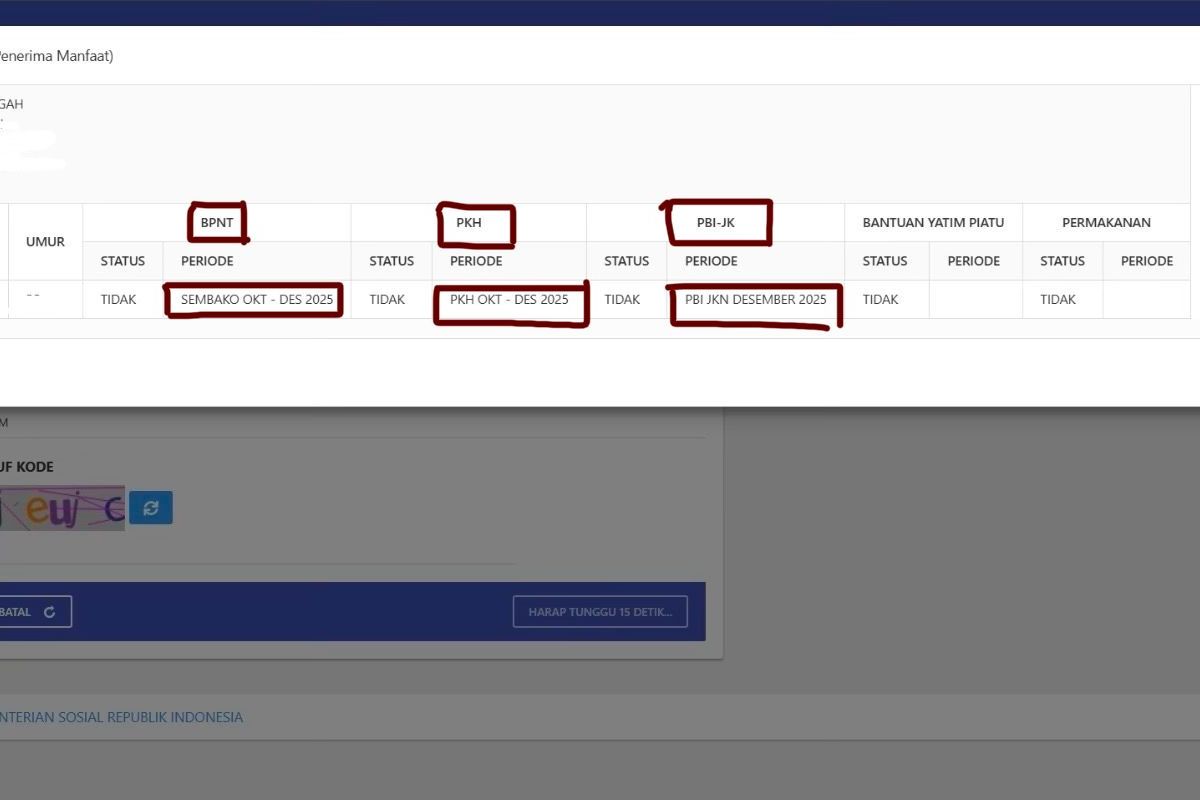 Pemerintah Salurkan Bansos PKH dan BPNT Tahap Pertama Februari 2026