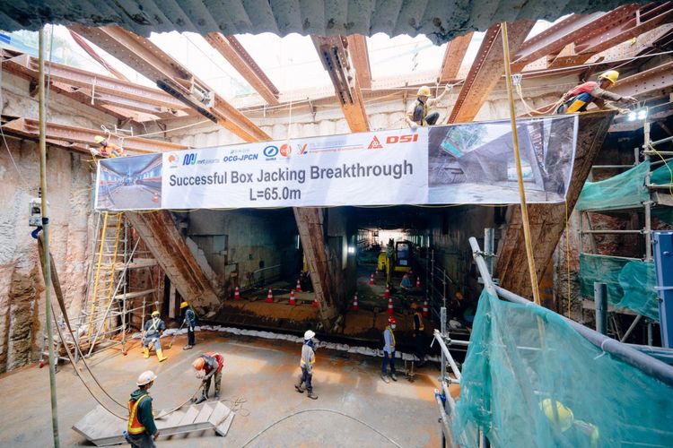 Stasiun Monas MRT Jakarta