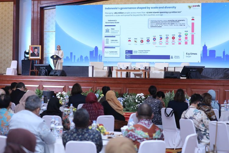 Government at a Glance Southeast Asia 2025 yang berlangsung di Jakarta, Kamis (11/12/2025).