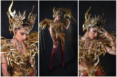 Kostum Nasional Miss Universe Indonesia Bertema Guardian Angel of Nusantara, ini Maknanya