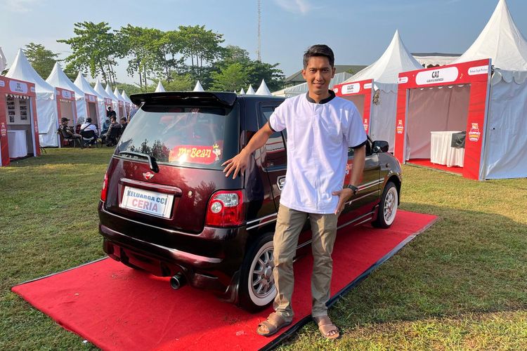 Moch Chepi, pemilik Daihatsu Ceria 2004 di Daihatsu Kumpul Sahabat Cirebon