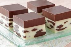 Resep Puding Lapis Cokelat, Bikin untuk Hampers Valentine