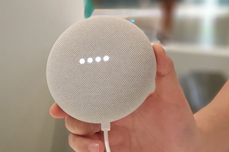 Speaker pintar Google Nest Mini generasi ke-2