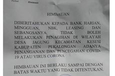 Sejumlah Desa di Pekalongan Larang Masuk 'Bank Tongol' hingga Debt Collector