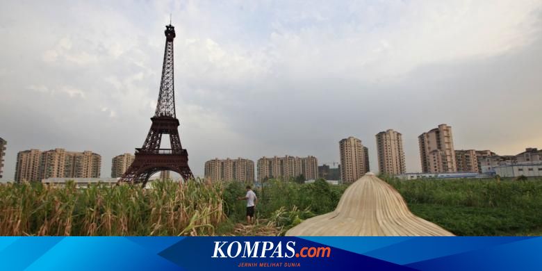 Replika Paris Ini Berubah Jadi Kota Hantu