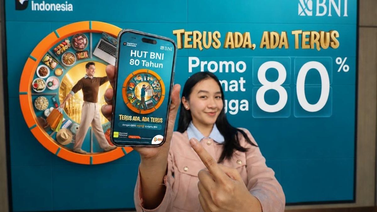 BNI Tebar Promo HUT Ke-80, Diskon Tersedia untuk Travel, Kuliner, hingga Elektronik