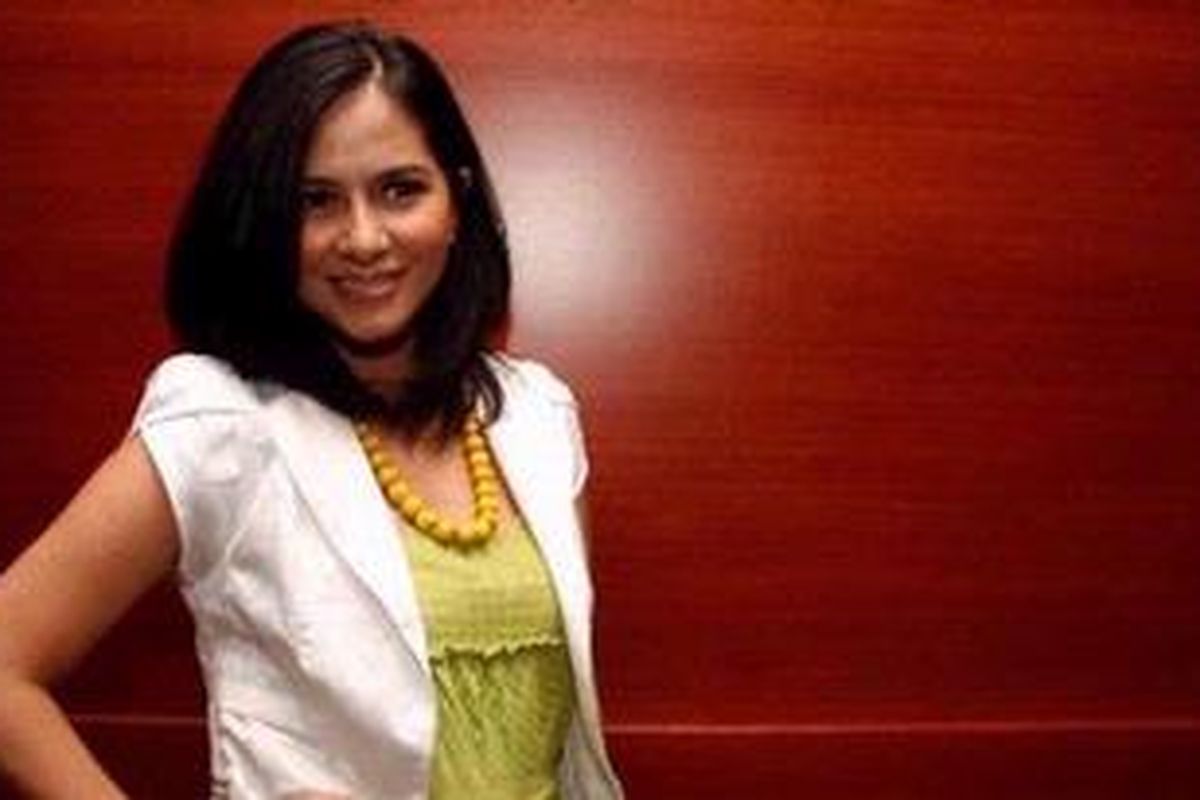 Artis dan presenter, Meisya Siregar menjalankan peran ibu sambil menyeimbangkannya dengan menikmati me time. KOMPAS IMAGES/BANAR FIL ARDHI