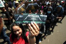 Tiket Konser Metallica Sudah Terjual 54.000 Lembar