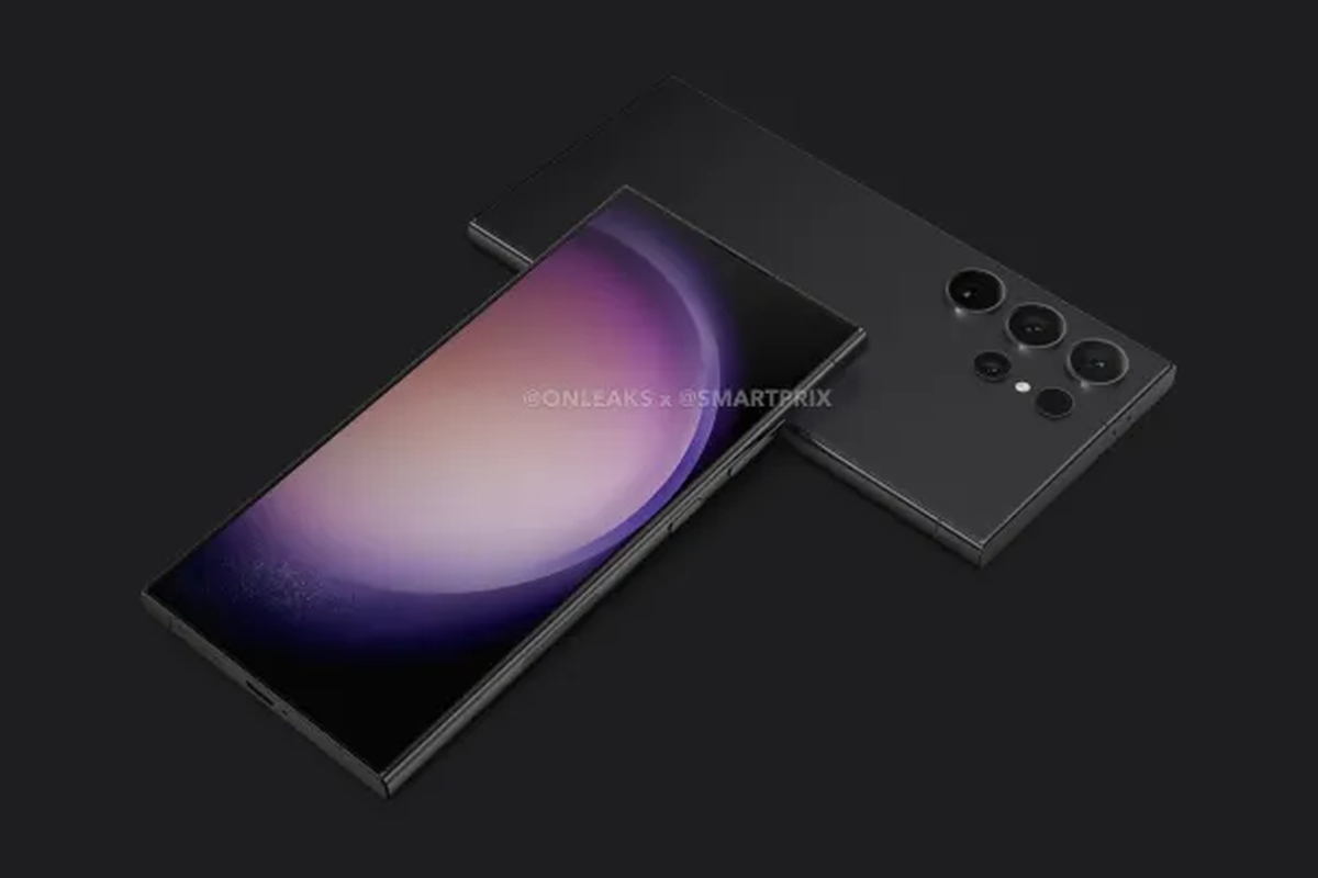 Bocoran tampang Galaxy S24 Ultra yang konon bakal meluncur 18 Januari 2024.