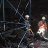 Saat Kubah Jakarta Islamic Centre Ambruk Tak Lama Setelah Terbakar…