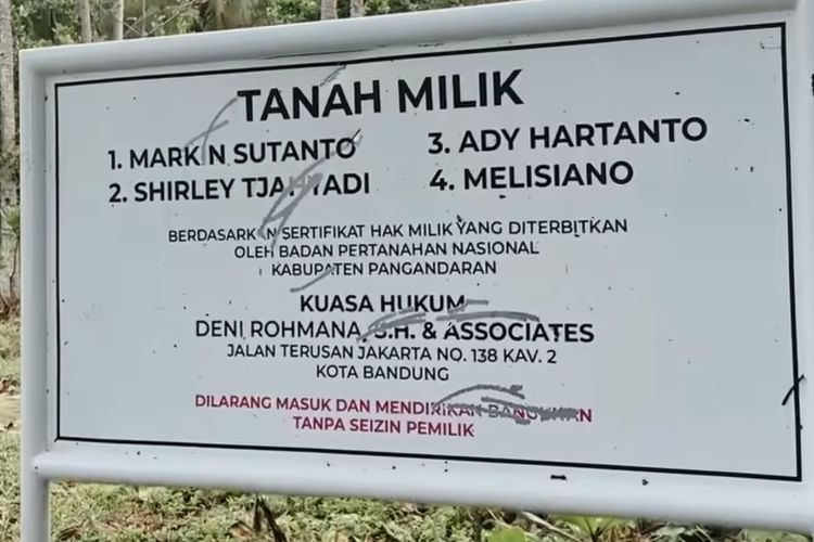 BPN Pangandaran Tak Bisa Batalkan Sertikat Hak Milik di Pantai Madasari