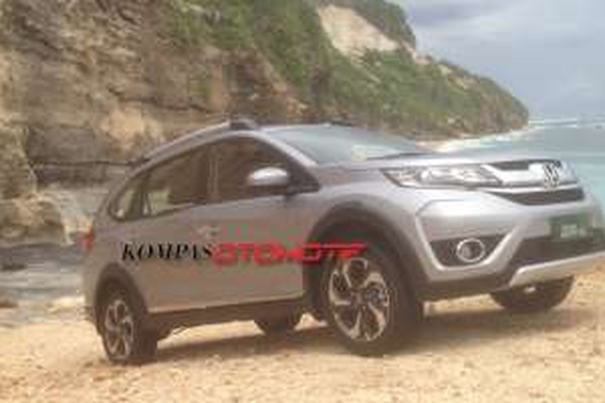 Honda BR-V diacara test drive di Bali.