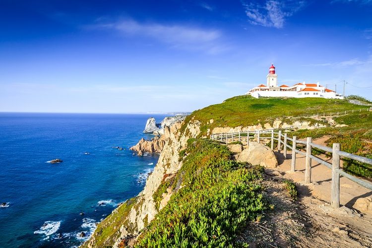 Ilustrasi Portugal - Cabo da Roca.