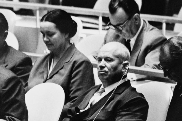Ketika Nikita Khrushchev Gebrak Meja Sidang PBB dengan Sepatunya...