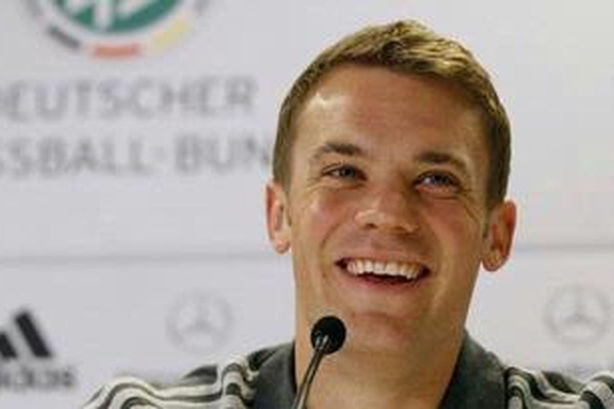 Kiper baru Bayern Muenchen, Manuel Neuer.
