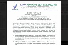 BPOM Umumkan Jadwal dan Lokasi Tes SKD CPNS 2019, Simak Informasinya