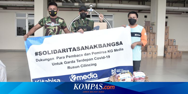 KG Media Salurkan Bantuan dari Pembaca dan Pemirsa untuk Nakes dan Pasien Rusun Nagrak Cilincing - Vimarsana News