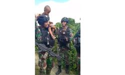 Viral, Video Balita di Papua Tak Ingin Berpisah dengan Prajurit TNI