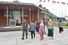 Ma'ruf Amin "Groundbreaking" Istana Wakil Presiden di IKN