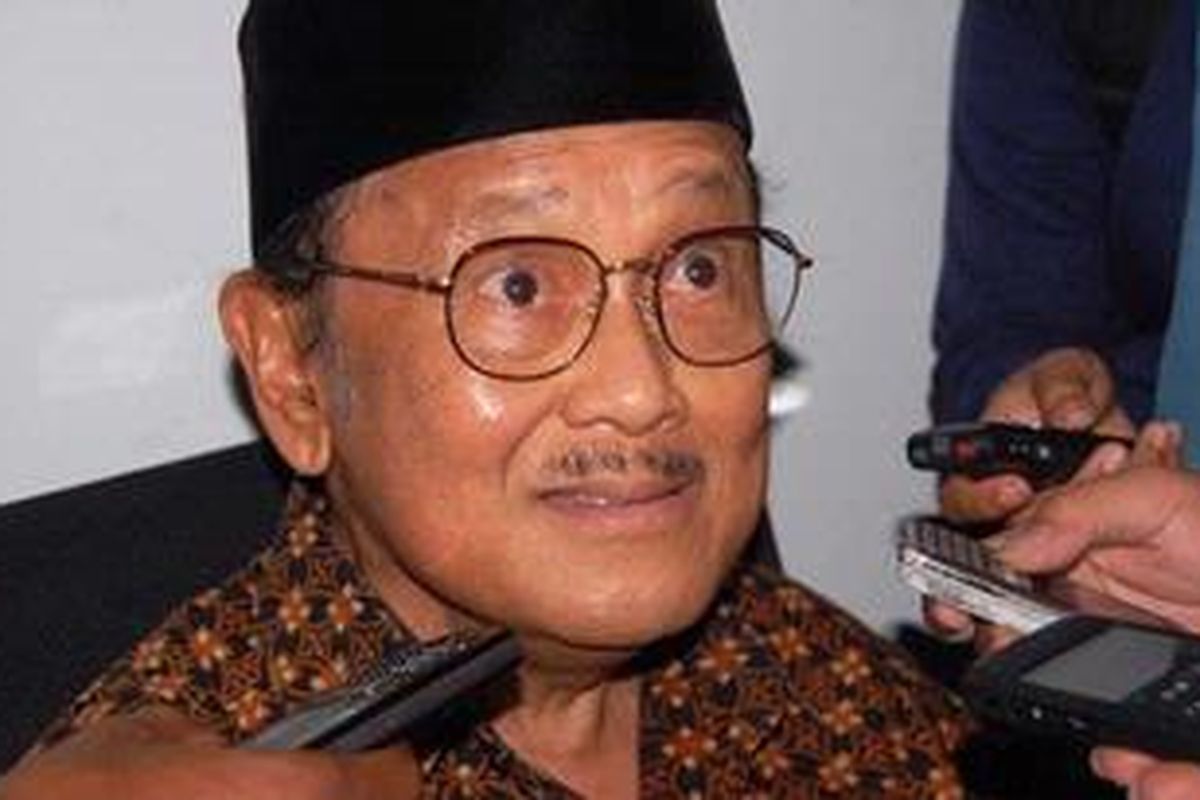 Mantan Presiden RI, BJ Habibie.