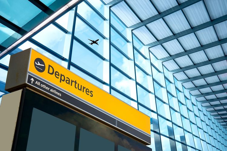 Heathrow International Airport, London, Inggris DOK. Shutterstock