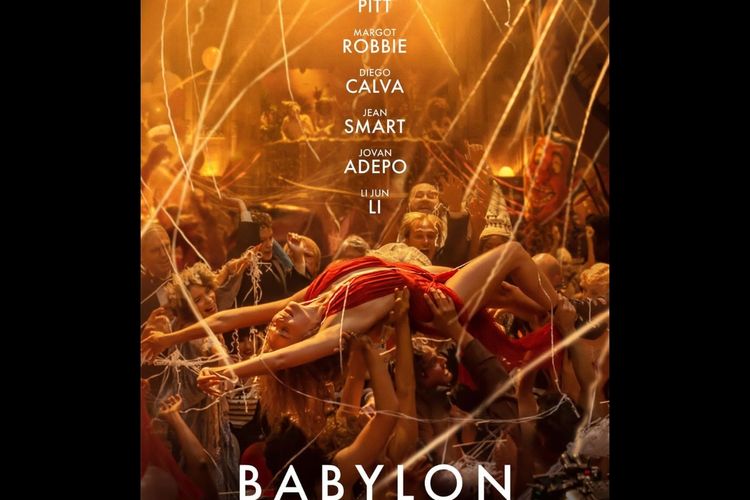 Film Babylon dibintangi Margot Robbie, Brad Pitt, hingga Tobey Maguire.