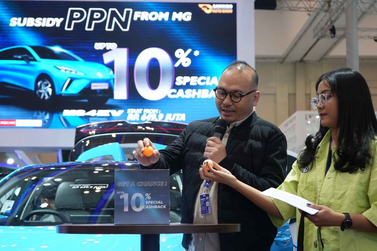MG Motor Indonesia memberikan promo menarik buat calon konsumen yang tertarik membeli  mobil listrik MG4 EV.