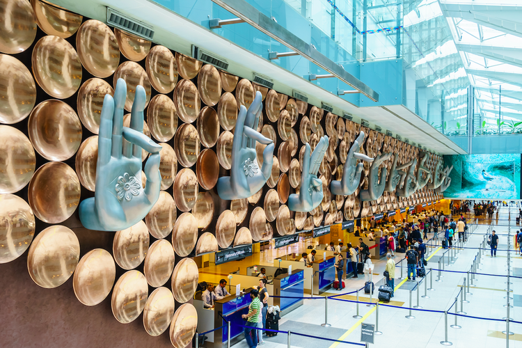 Indira Gandhi Airport, Delhi, India